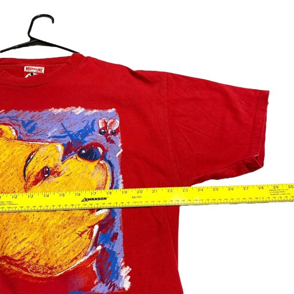 Vintage Disney Winnie The Pooh Tshirt Adult Size XL Mickey Inc Made in USA Tee - Picture 7 of 16